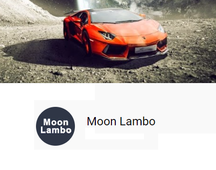 youtube channel headers moon lambo